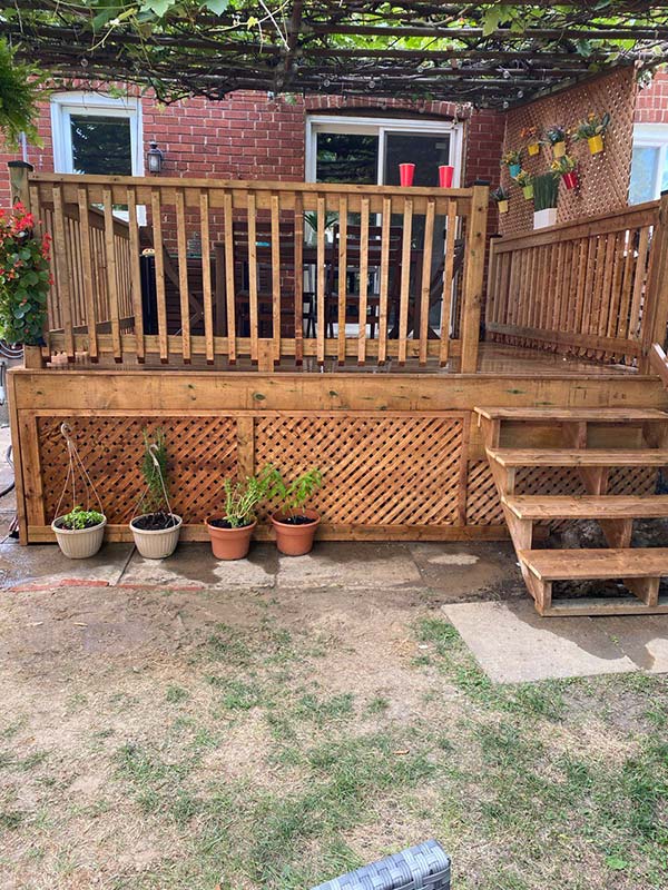 Deck Project | Woodbine Ave
